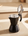 Italian Aluminum Moka Coffee Pot For Home Brewing