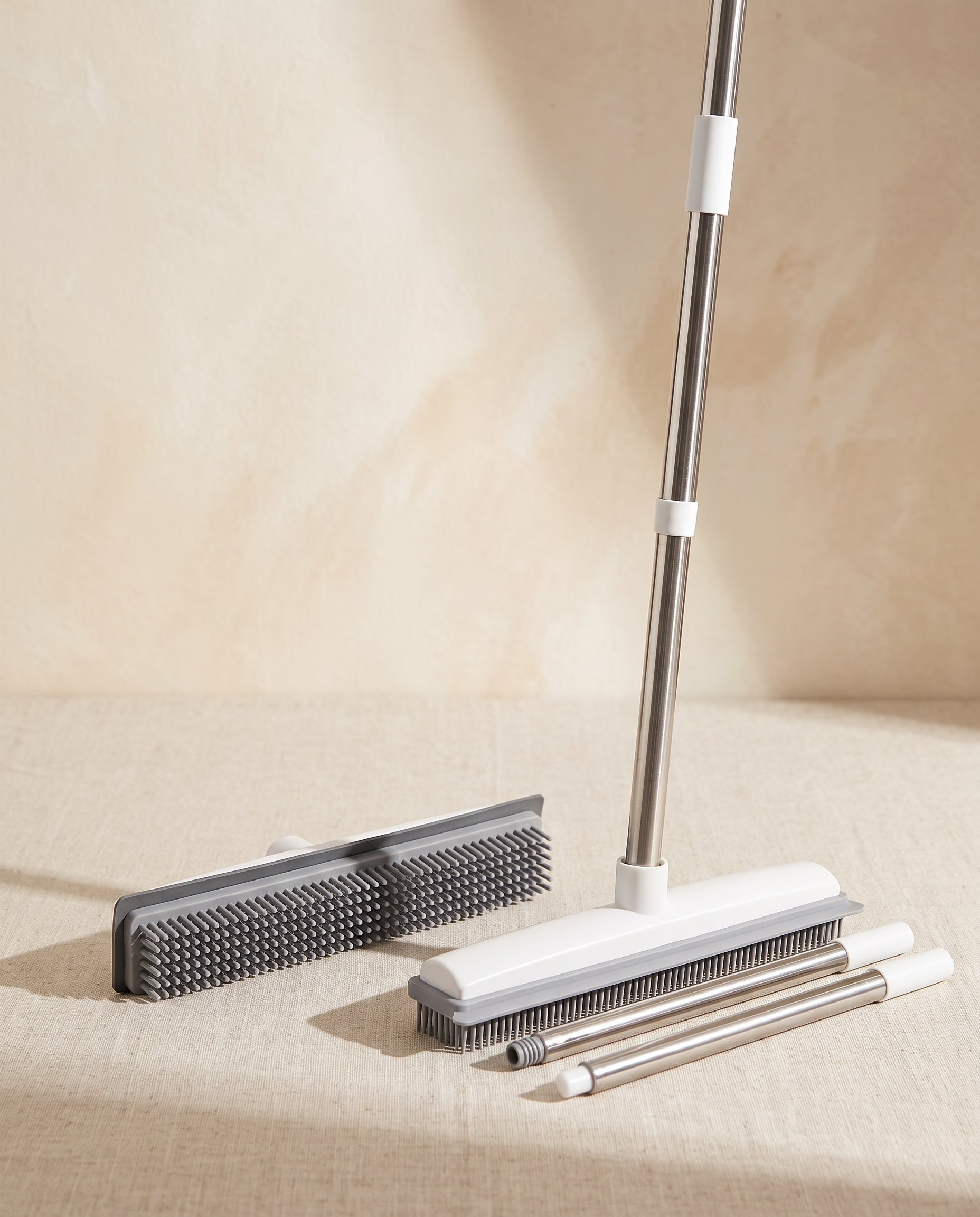 Rubber Pet Hair Broom