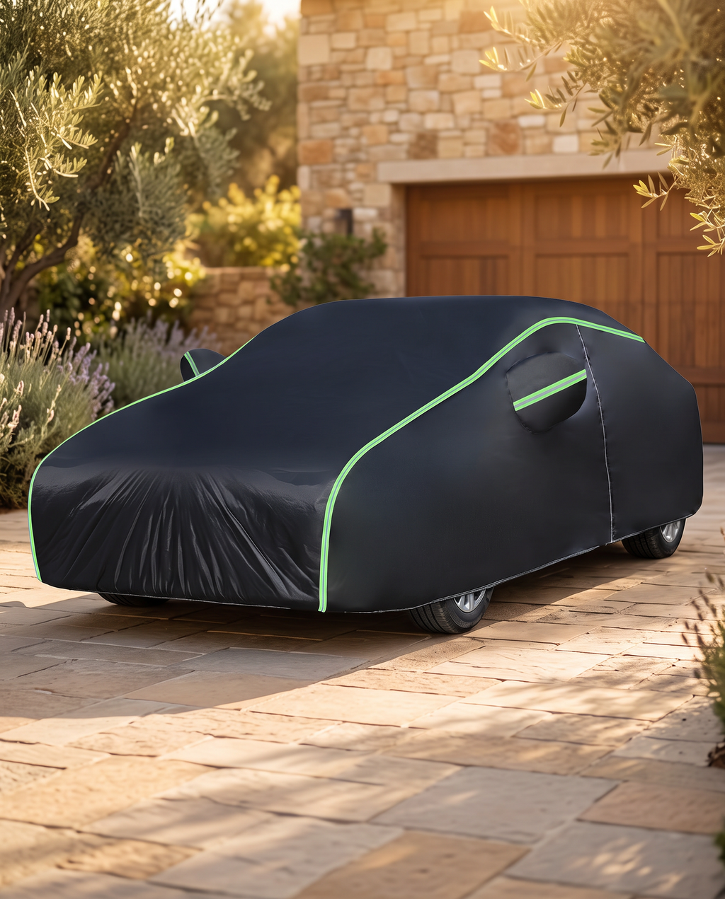 Universal Waterproof Car Cover with Insulation (Oxford)