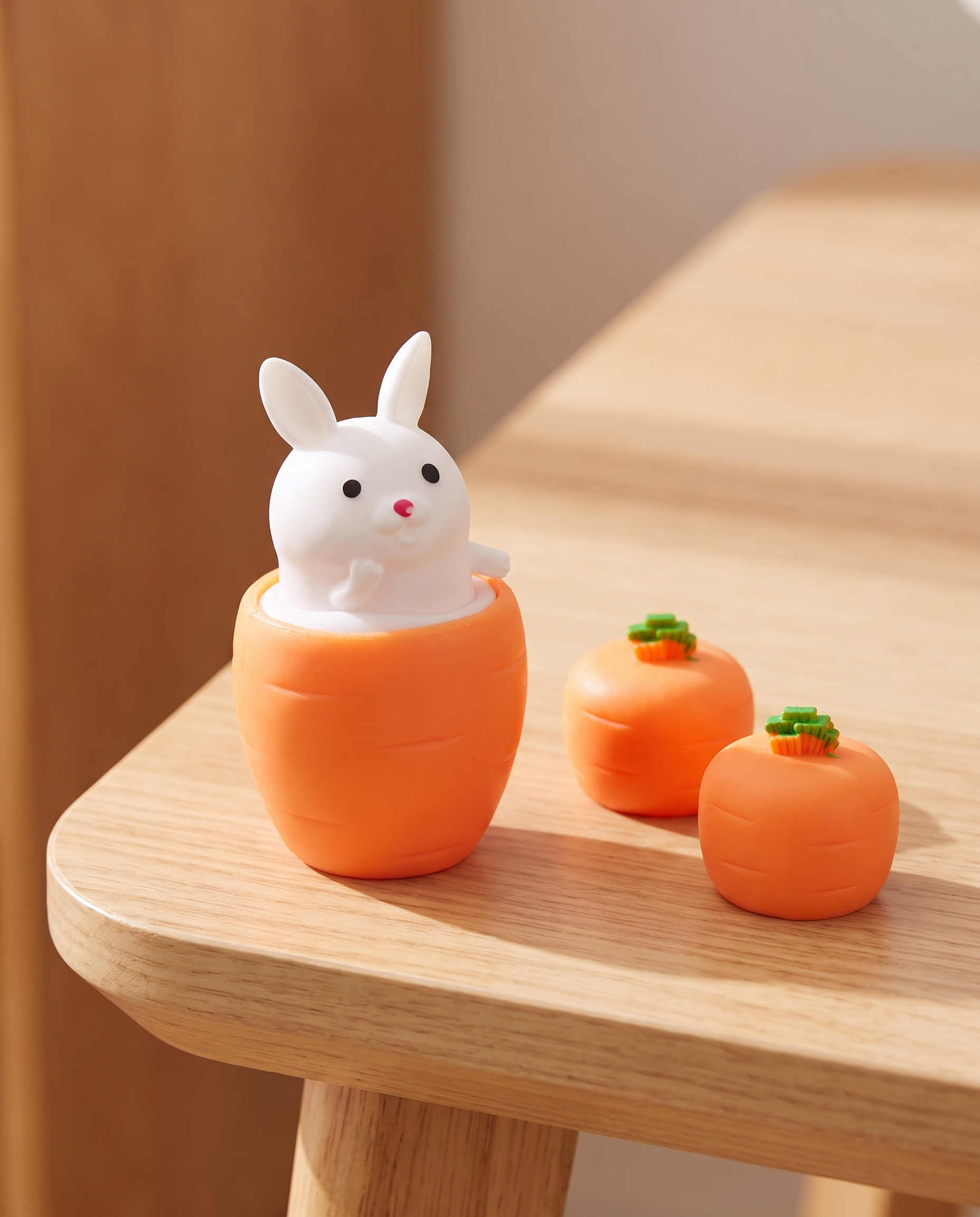Cute Carrot Rabbit Fidget Toy