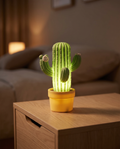 Creative Cactus LED Night Light for Room Decor