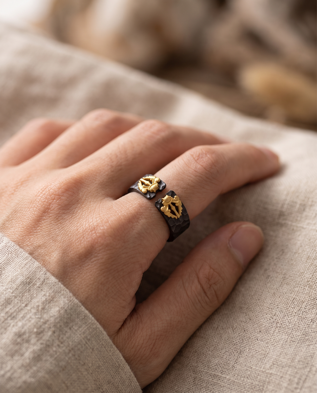 Retro Adjustable Ring for Women's Fashion
