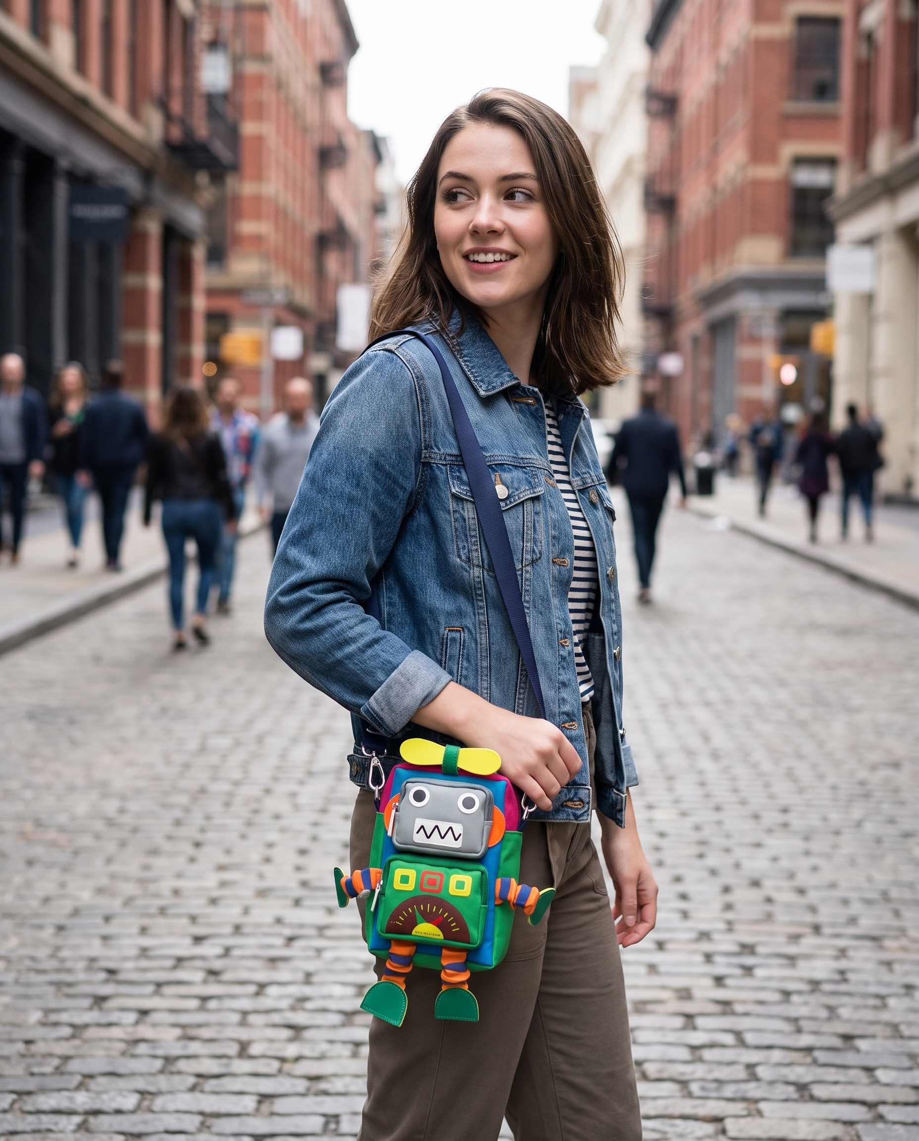 Personalized Shoulder Bag for Mobile Phones