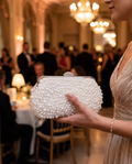 Luxury Handmade Beaded Clutch for Ladies' Banquet